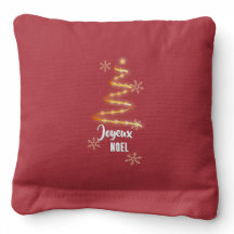Árbol de Navidad Copos de Nieve Joyeux Noel
