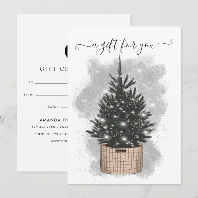 Árbol de Navidad Corporativo (Anverso / Reverso)