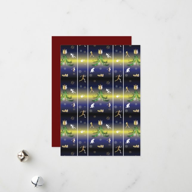 Árbol de Navidad Corredora - Chicas Corriendo (Anverso/Reverso In Situ)