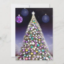 Árbol de Navidad cubierto de ornamentos