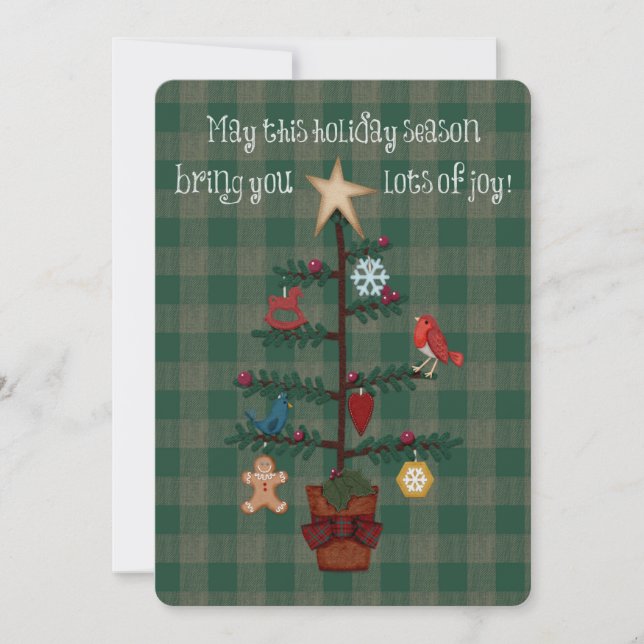 Árbol de Navidad de Arte Popular (Anverso)