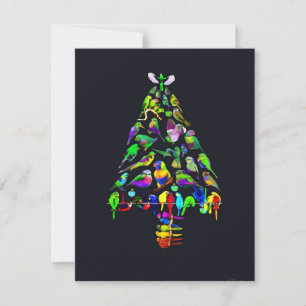 Árbol de Navidad de Aves Brillantes