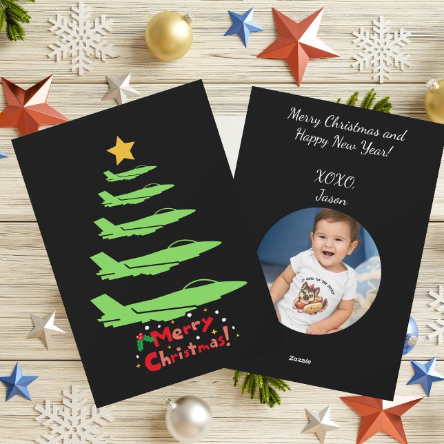 Árbol de Navidad de aviones militares, Foto (Subido por el creador)