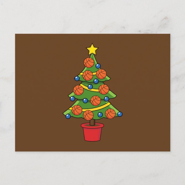 Árbol de Navidad de Baloncesto (Anverso)