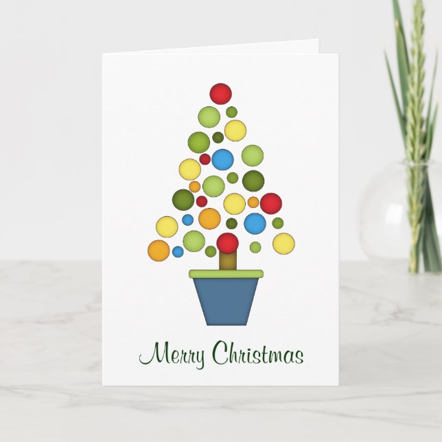 Árbol de Navidad de Baudibles de colores + guirnal (Anverso)