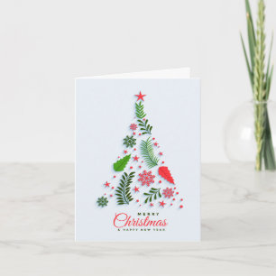 Árbol de Navidad de Bayas de Acebo Saludo Corporat