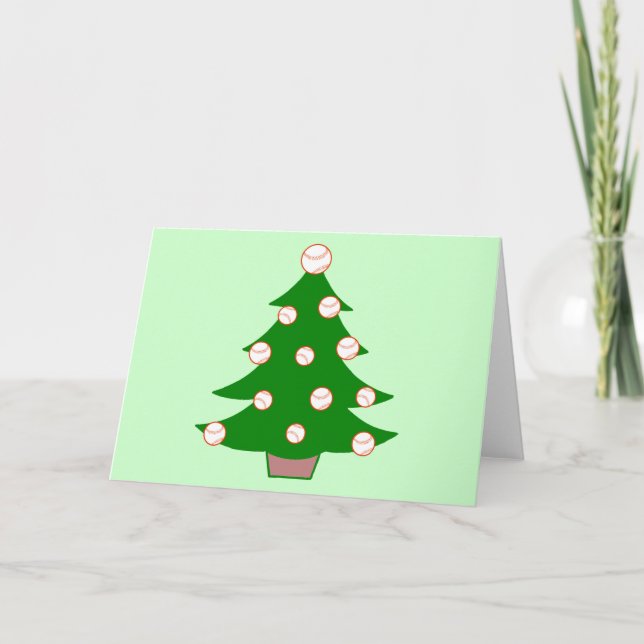 Árbol de Navidad de Béisbol (Anverso)