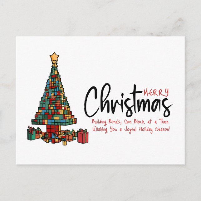Árbol de Navidad de Bloques de Construcción Corpor (Anverso)