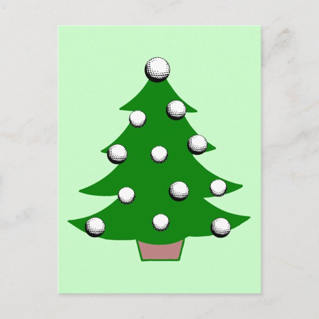 Árbol de Navidad de bola de golf (Anverso)