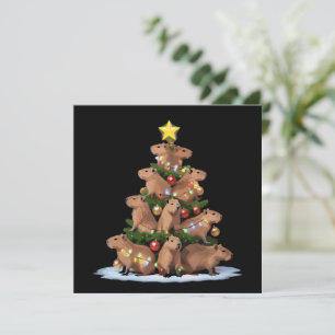 Árbol de Navidad de Capybara Regalo Divertido Navi