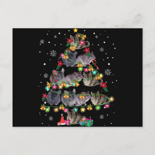 Árbol de Navidad de Chinchilla Amante de Roedores