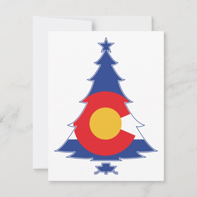Árbol de Navidad de Colorado (Anverso)