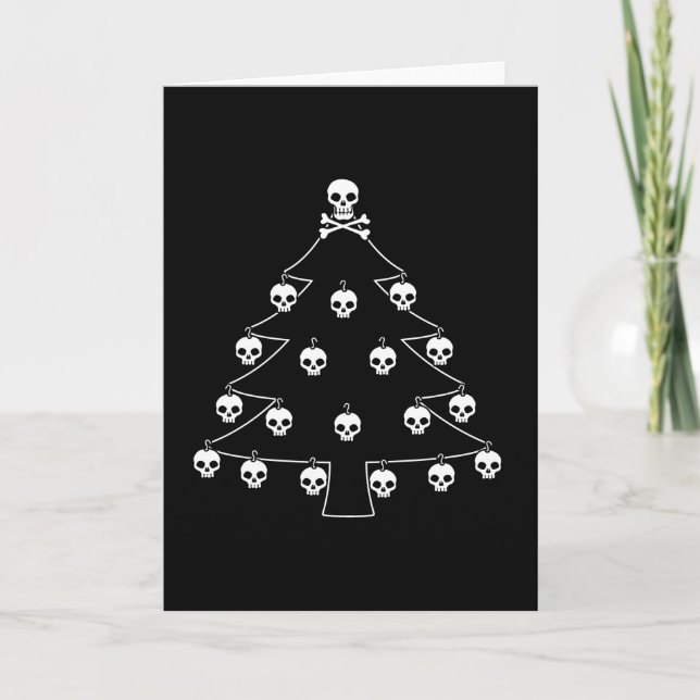Árbol de navidad de cráneo (Anverso)