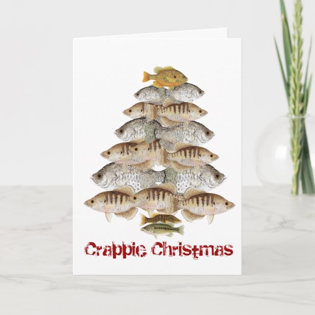 Árbol de Navidad de Crappie (Anverso)