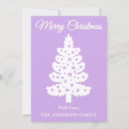 árbol de navidad de escritura manuscrita de lavand