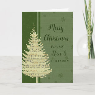 Árbol de Navidad de Feliz Feliz Navidad para la Fa