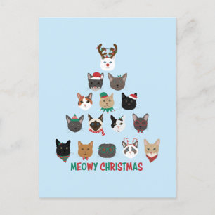 Árbol de Navidad de gato