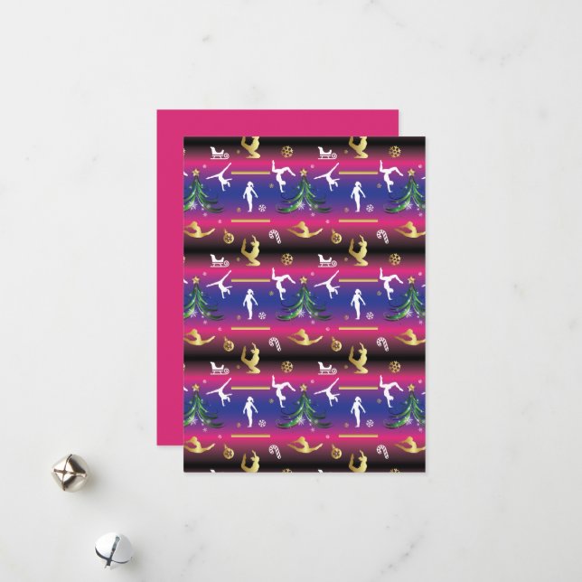 Árbol de Navidad de Gimnasia Femenina (Anverso/Reverso In Situ)