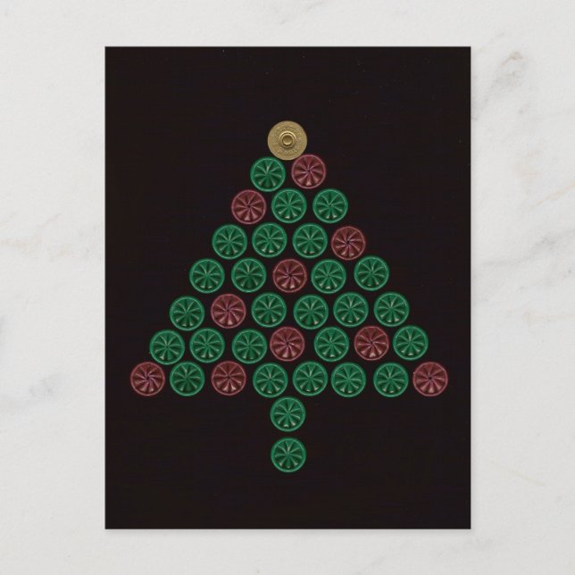 Árbol de Navidad de la shell de escopeta (Anverso)