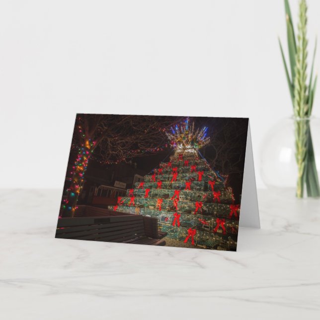 Árbol de Navidad de la trampa de langosta 2 (Anverso)