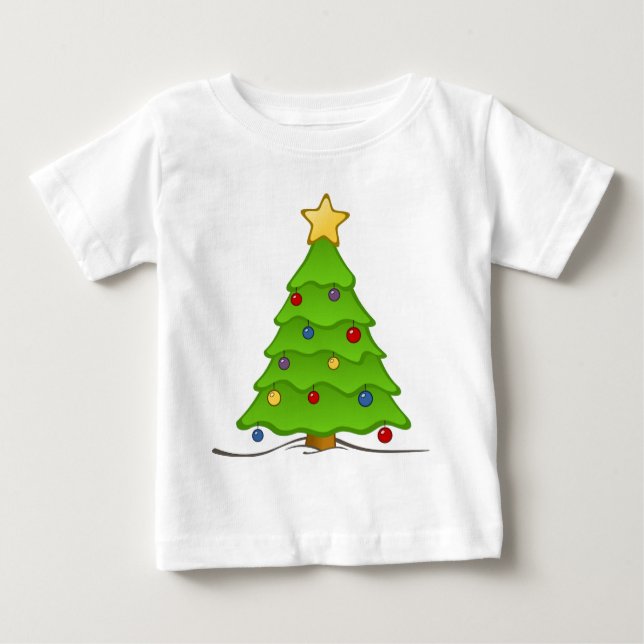 Árbol de Navidad de las camisetas de Cjristmas de (Anverso)