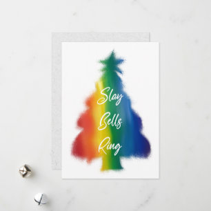 Árbol de navidad de las campanas ricas en arcoiris