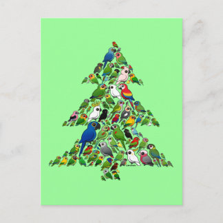 Árbol de Navidad de loros