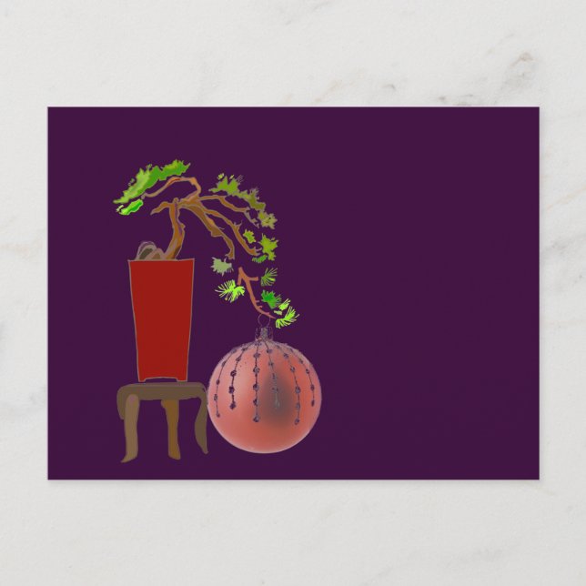 Árbol de navidad de los bonsais (Anverso)