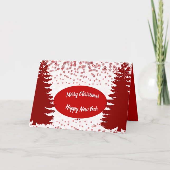 Árbol de navidad de moras blancas rojas del niño p (Anverso)