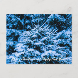 Árbol de Navidad de Nieve en Invierno