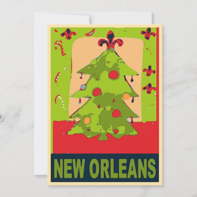 Árbol de Navidad de Nueva Orleans (Anverso)