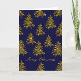 Árbol de Navidad de oro espumoso