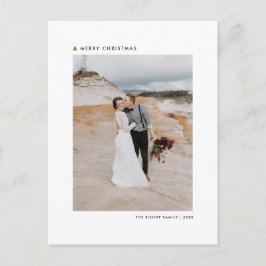 Árbol de Navidad de oro moderno Fotos de Navidad