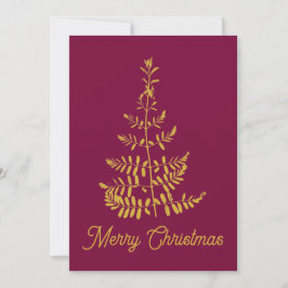 Árbol de Navidad de Oro Victoriano