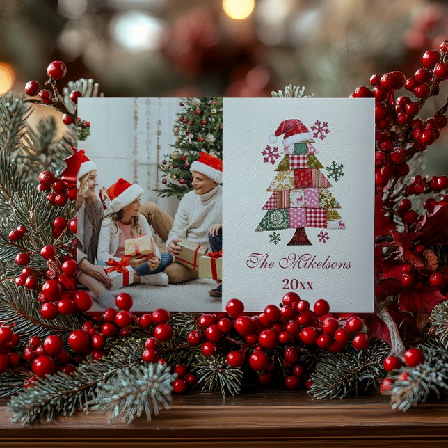 Árbol de Navidad de Patchwork Preppy (Subido por el creador)