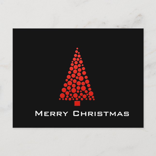 Árbol de Navidad de puntos rojos (Anverso)