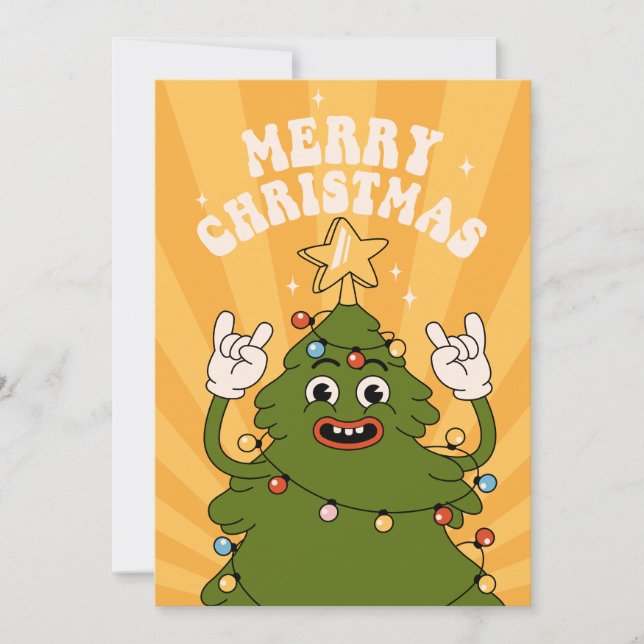 Árbol de Navidad de Rockin - Una fiesta festiva (Anverso)