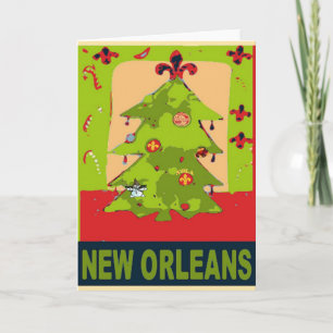 Árbol de Navidad de Snowman en Nueva Orleans