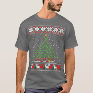 Árbol de Navidad de tacón alto suéter navideño feo