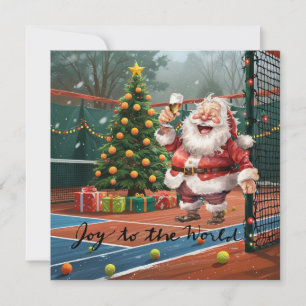 Árbol de Navidad de tenis en la cancha