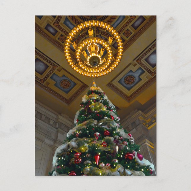 Árbol de Navidad de Union Station en Kansas City,  (Anverso)
