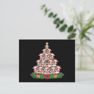 Árbol de Navidad de Vaca Funny Cow Lover Cow Navid