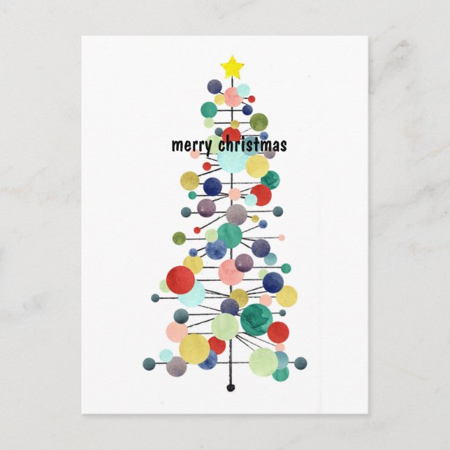 Árbol de navidad de verano de mediados de siglo pu (Anverso)