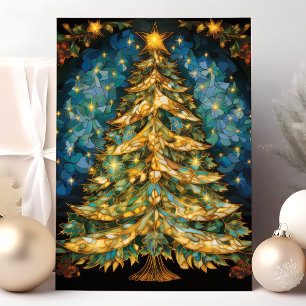 Árbol de Navidad de vidrio templado