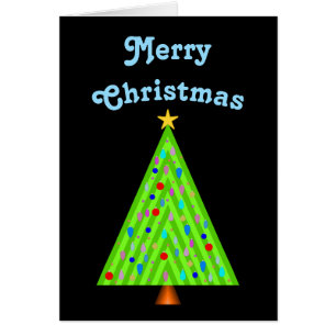 Árbol de Navidad decorado + Feliz Navidad
