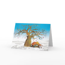 Árbol de navidad del baobab