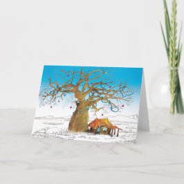 Árbol de navidad del baobab