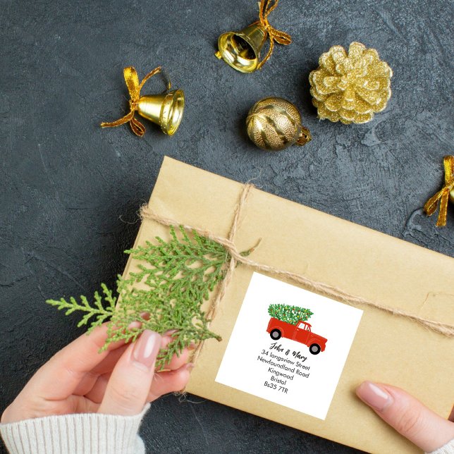 Árbol de navidad del cambio de dirección pegatina (Subido por el creador)