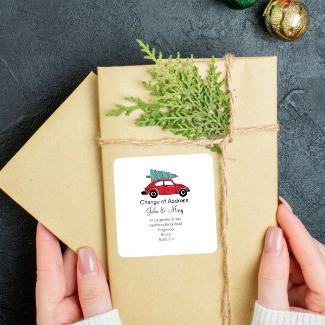 Árbol de navidad del cambio de dirección pegatina (Subido por el creador)