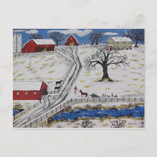 Árbol de navidad del país (Anverso)